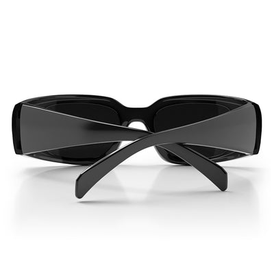 Auras Black Frame Grey Polarised Lens