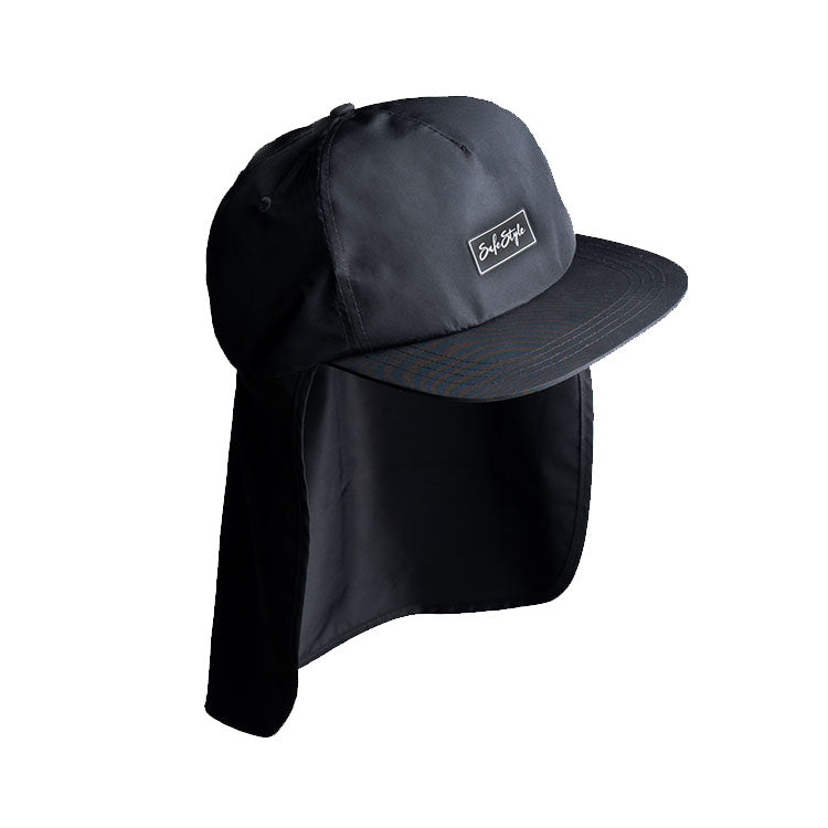Worksite To Weekend Flap Cap Black