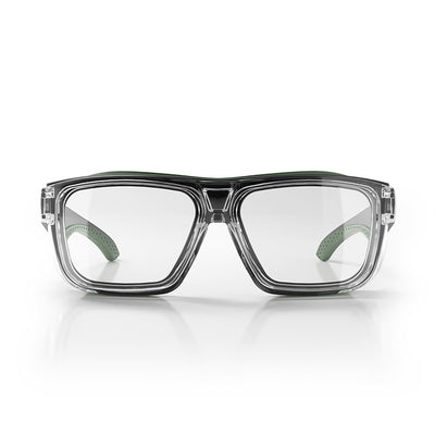 Converts Clear/Green Frame Clear Lens