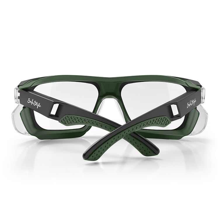 Converts Clear/Green Frame Clear Lens