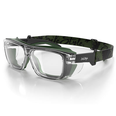 Converts Clear/Green Frame Clear Lens