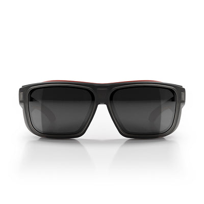 Converts Matte Graphite/Red Frame Grey Polarised Lens