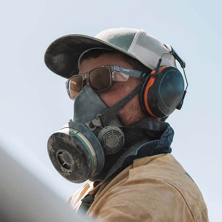 Fusions Graphite Frame Brown Polarised Lens