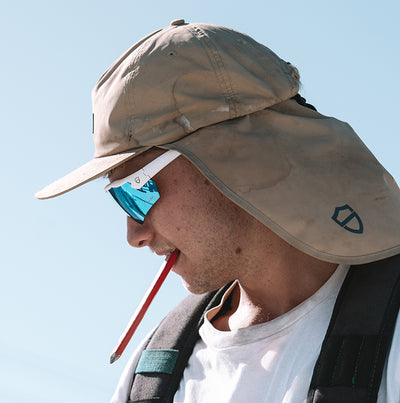 Phantoms Matte White Frame Reflectors Blue Lens