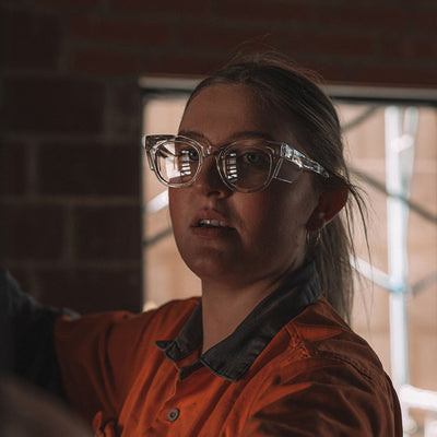 Harps Clear Frame Clear Lens