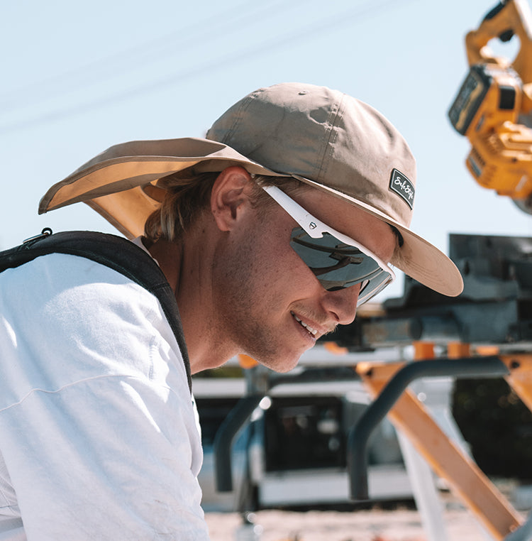 Phantoms Matte White Frame Polarised Lens