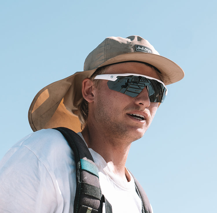 Phantoms Matte White Frame Polarised Lens