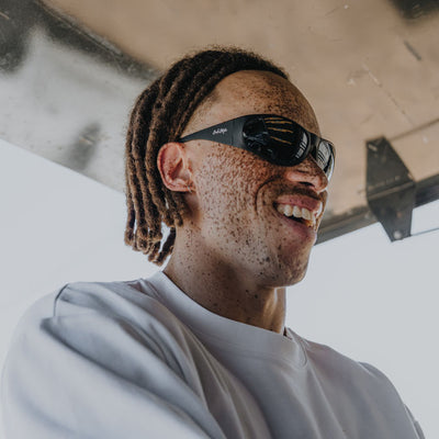 Sonics Matte Black Frame Polarised Lens