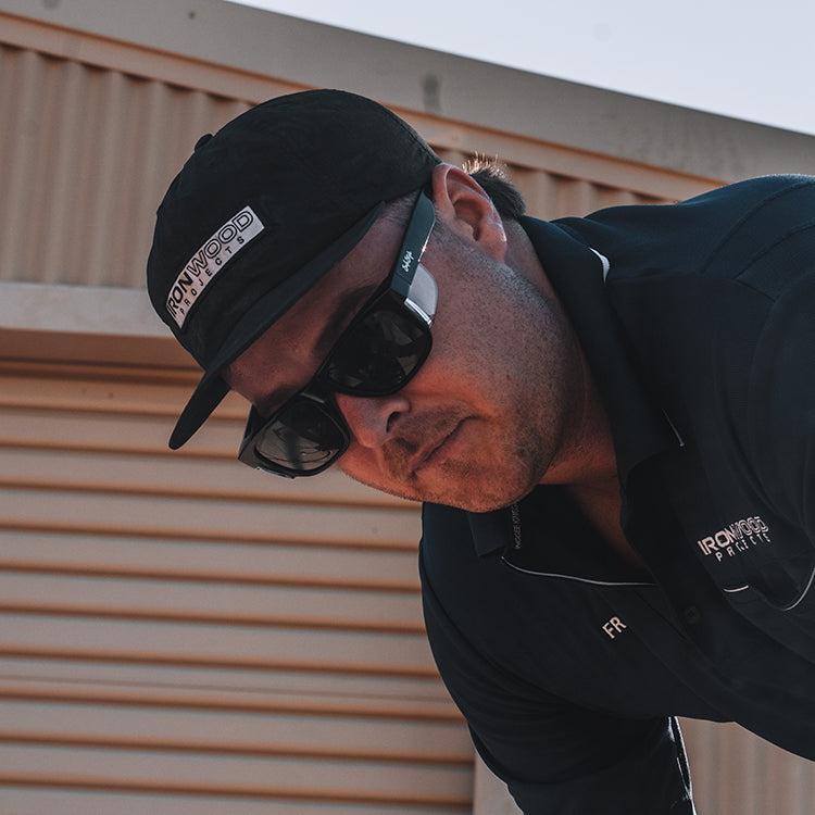 Fusions XL Black Frame Polarised Lens