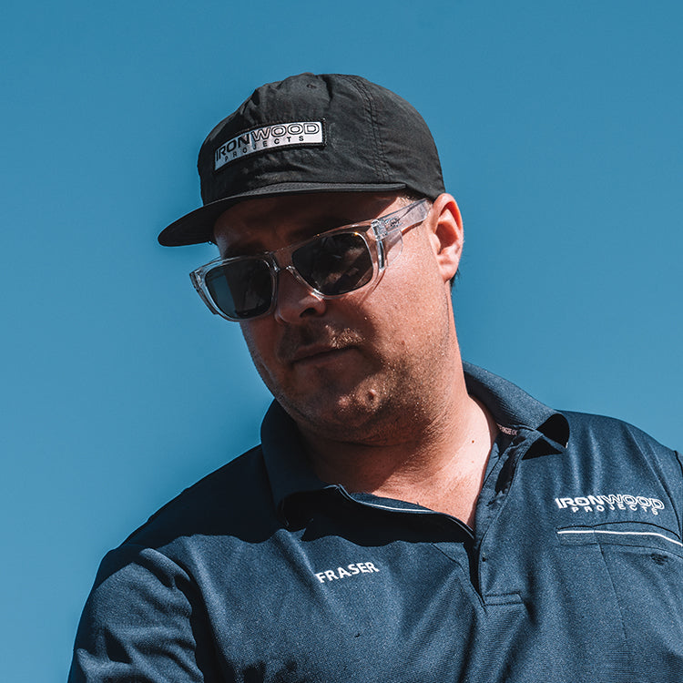 Fusions XL Clear Frame Polarised Lens