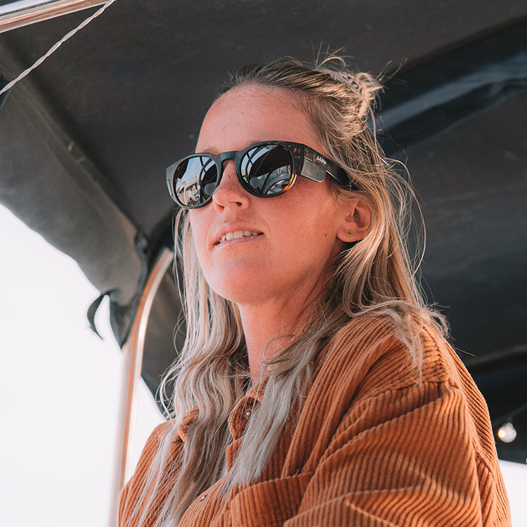 Cruisers Matte Brown Tort Frame Brown Polarised Lens