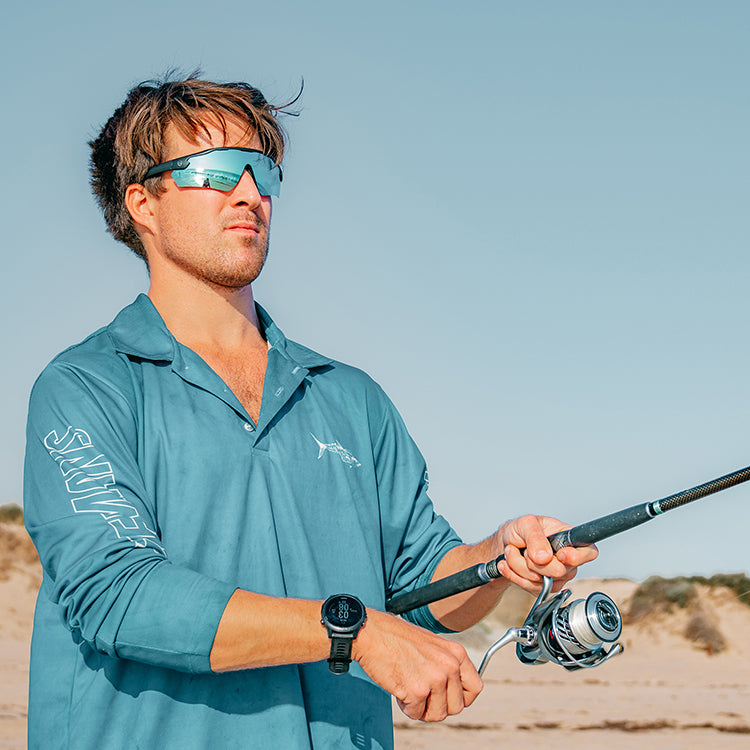 Phantoms Matte Black Frame Reflectors Blue Lens