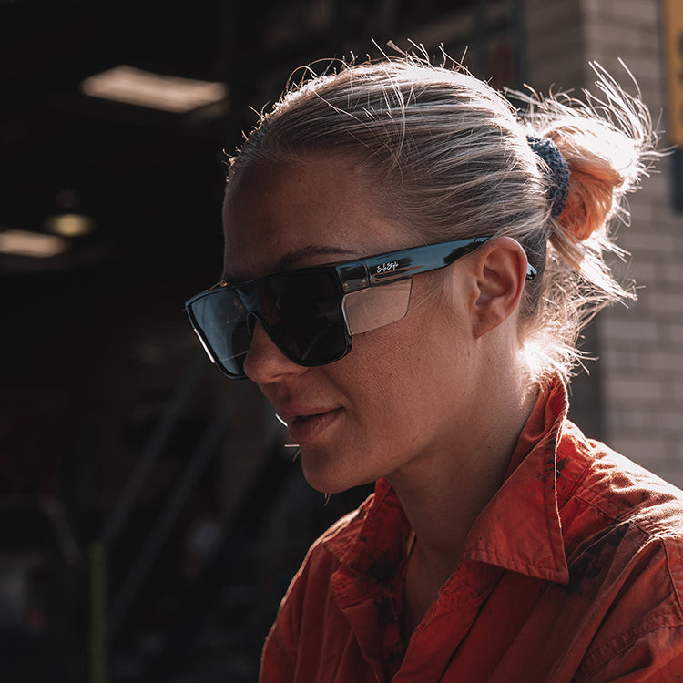 Primes Black Frame Tinted Lens