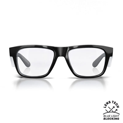 Fusions Black Frame Blue Light Blocking Lens