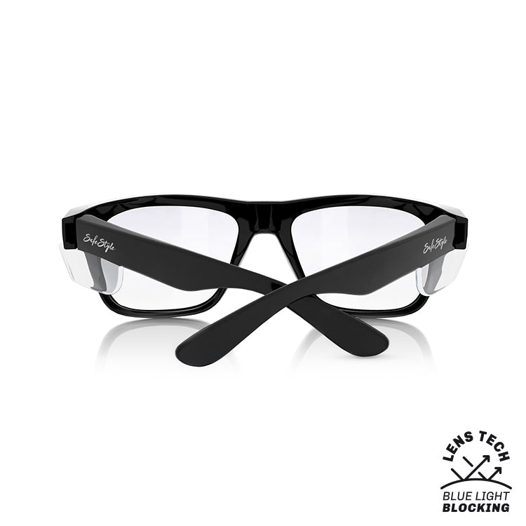 Fusions Black Frame Blue Light Blocking Lens