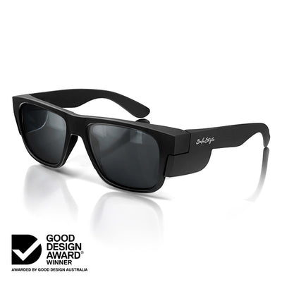 Fusions Matte Black Frame Polarised Lens