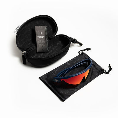 Phantoms Matte Navy Reflectors Red Lens