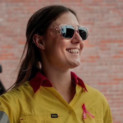 Fusions Pink Frame Polarised Lens