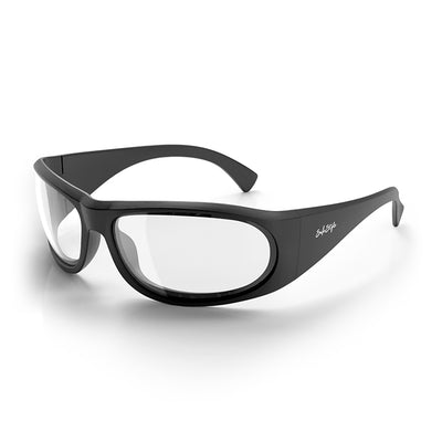 Sonics Matte Black Frame Clear Lens