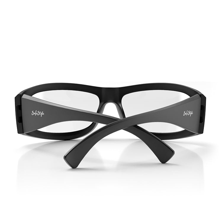 Sonics Matte Black Frame Clear Lens