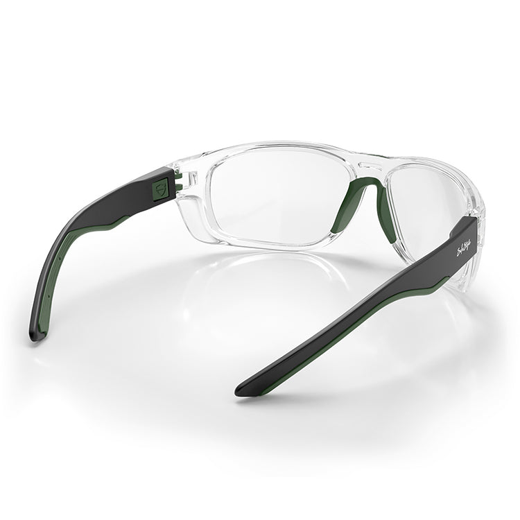 Switches Clear/Green Frame Clear Lens