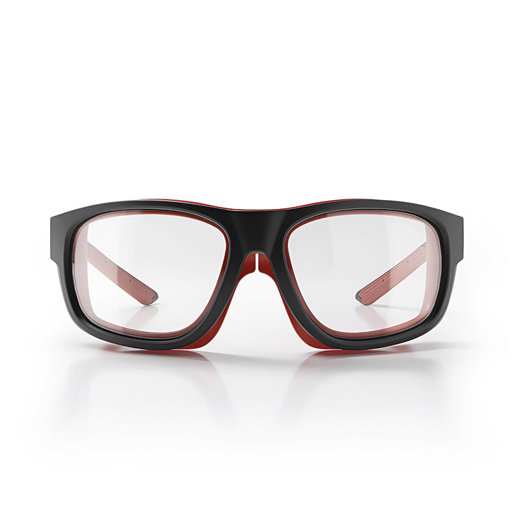 Switches Matte Black/Red Frame Clear Lens