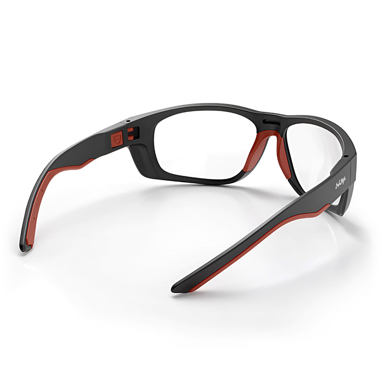 Switches Matte Black/Red Frame Clear Lens