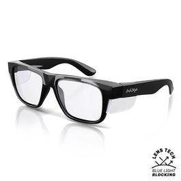 Fusions Black Frame Blue Light Blocking Lens