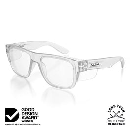 Fusions Clear Frame Blue Light Blocking Lens