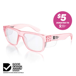 Fusions Pink Frame Clear Lens