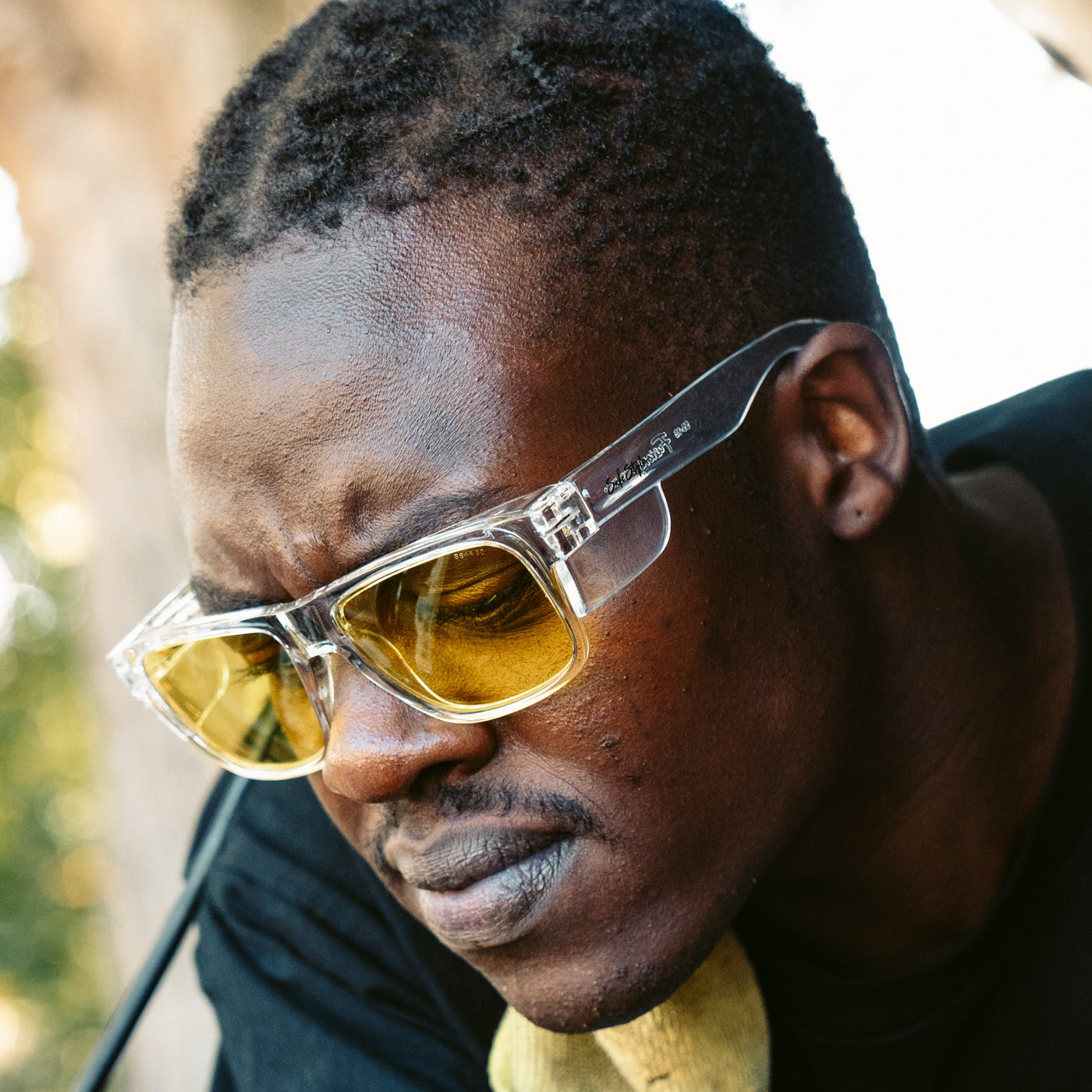 Classics Clear Frame Yellow Lens