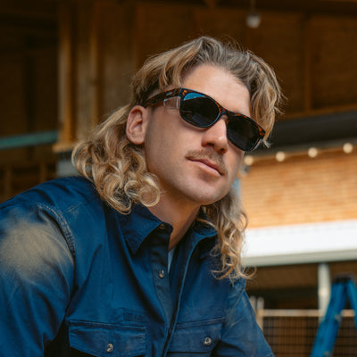 Classics Brown Tort Frame Polarised Lens