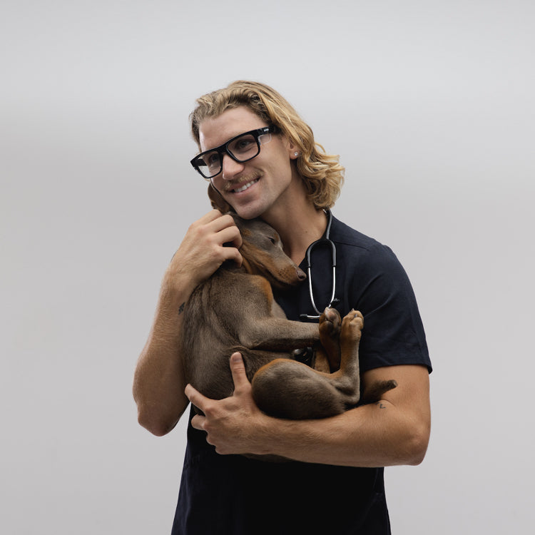 Fusions Black Frame Blue Light Blocking Lens