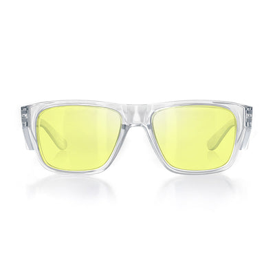Fusions Clear Frame Yellow Lens