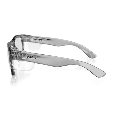 Fusions Graphite Frame Clear Lens
