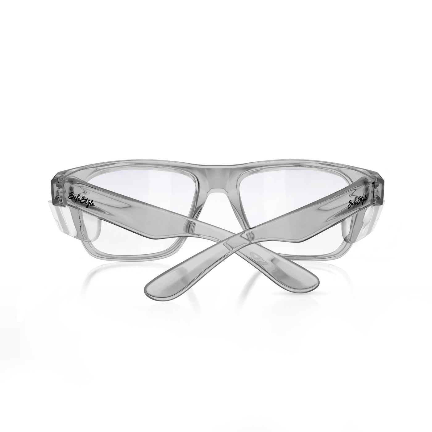 Fusions Graphite Frame Clear Lens
