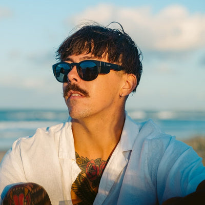 Cruisers Matte Black Frame Polarised Lens