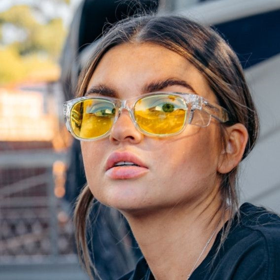 Classics Clear Frame Yellow Lens