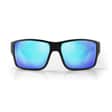 Keels-R-Matte-Black_Reflective-Blue-Polarised-UV400-Lens_01-Front
